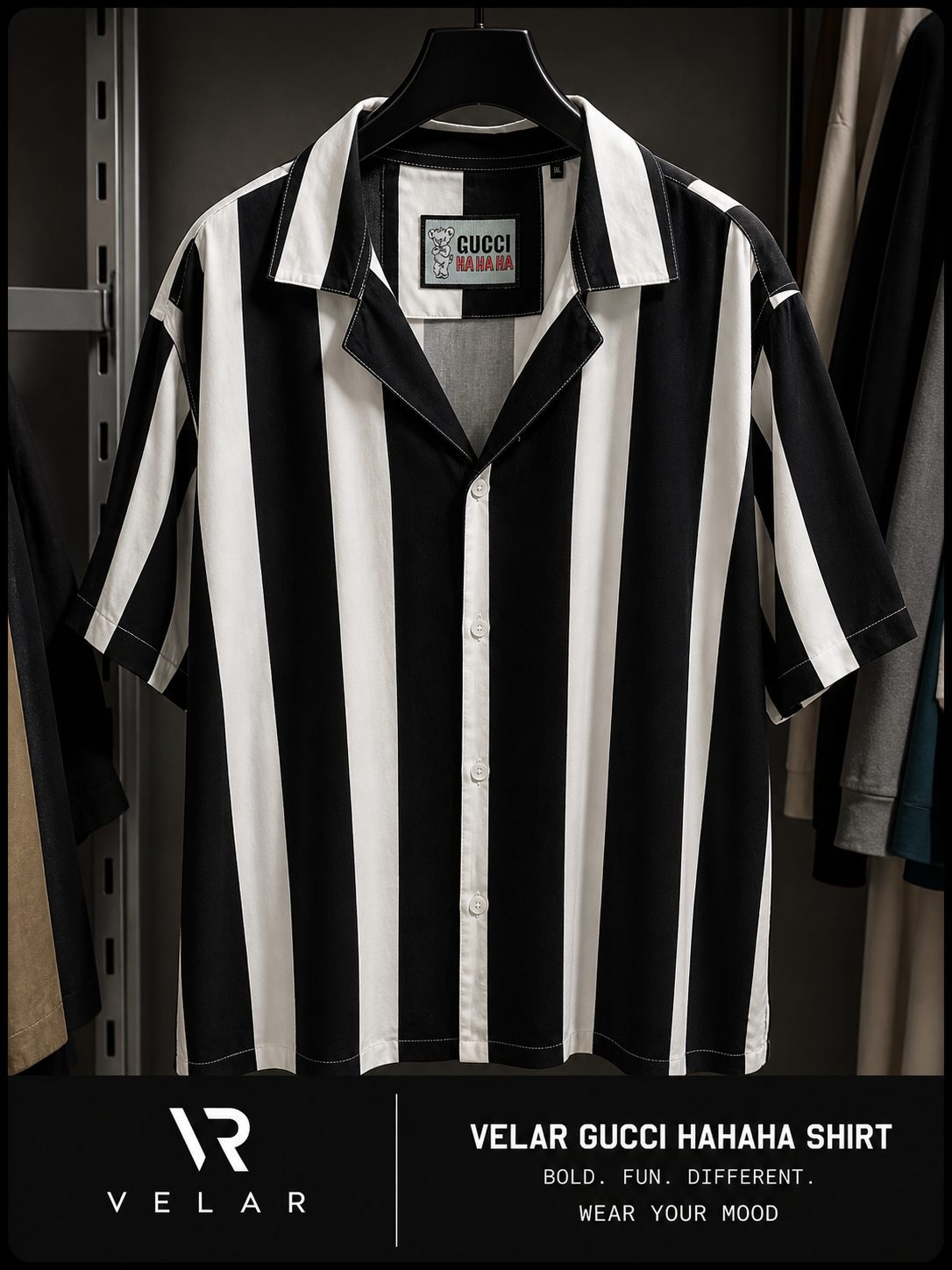 Velar Stripe Shirt – Statement Edition