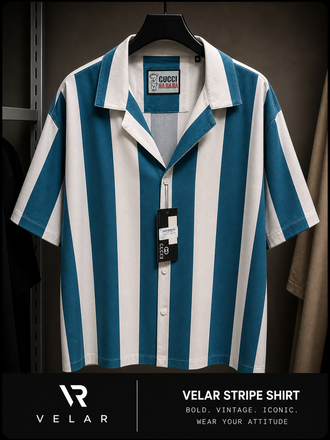 Velar Stripe Shirt – Statement Edition