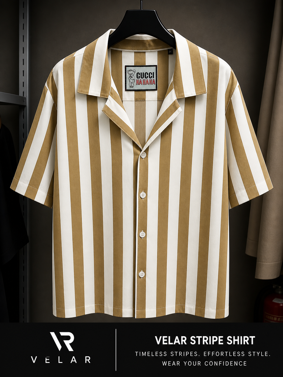 Velar Stripe Shirt – Statement Edition
