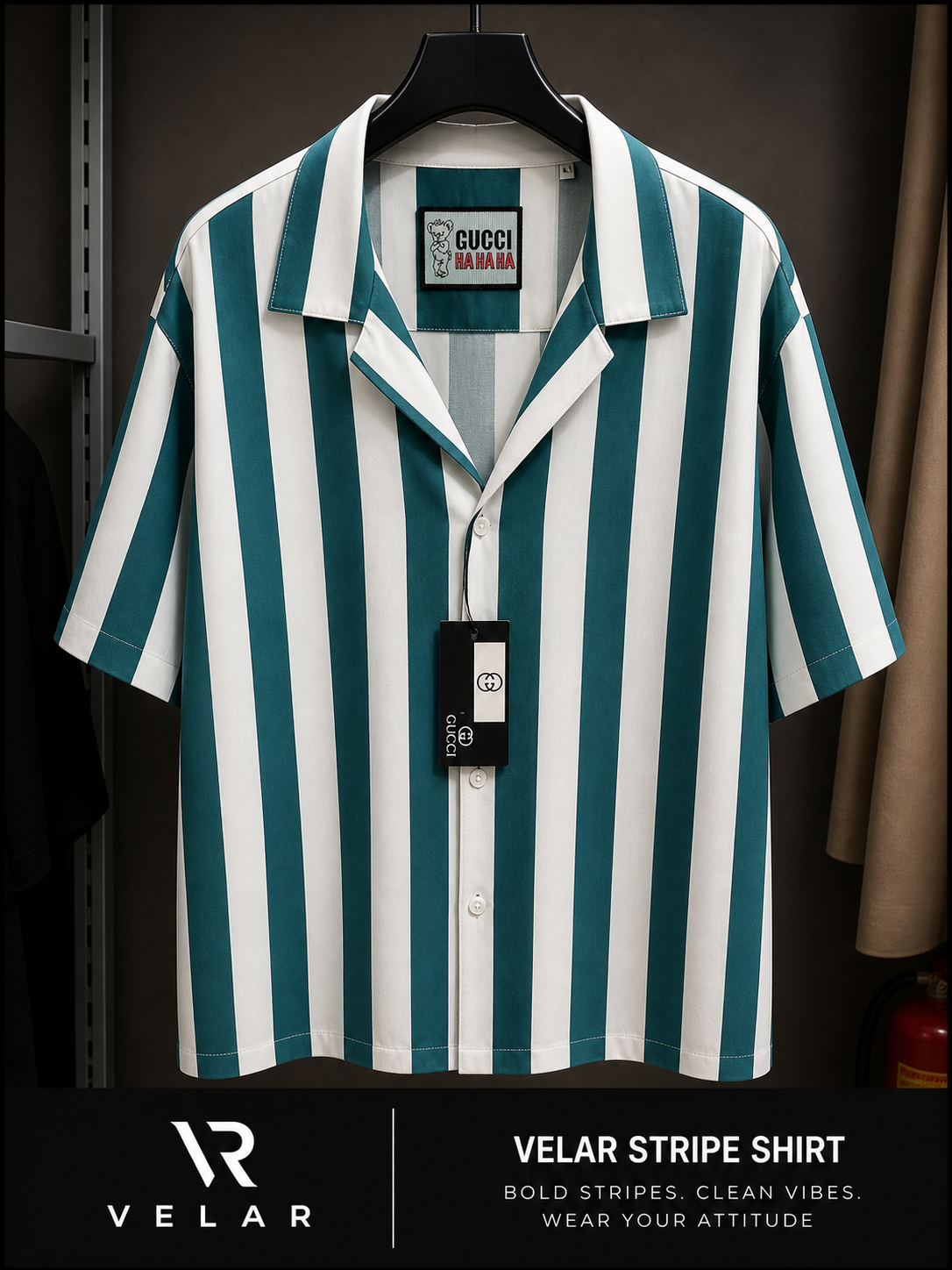 Velar Stripe Shirt – Statement Edition