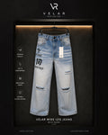 Velar Urban Wide Leg Jeans – Blue Wash