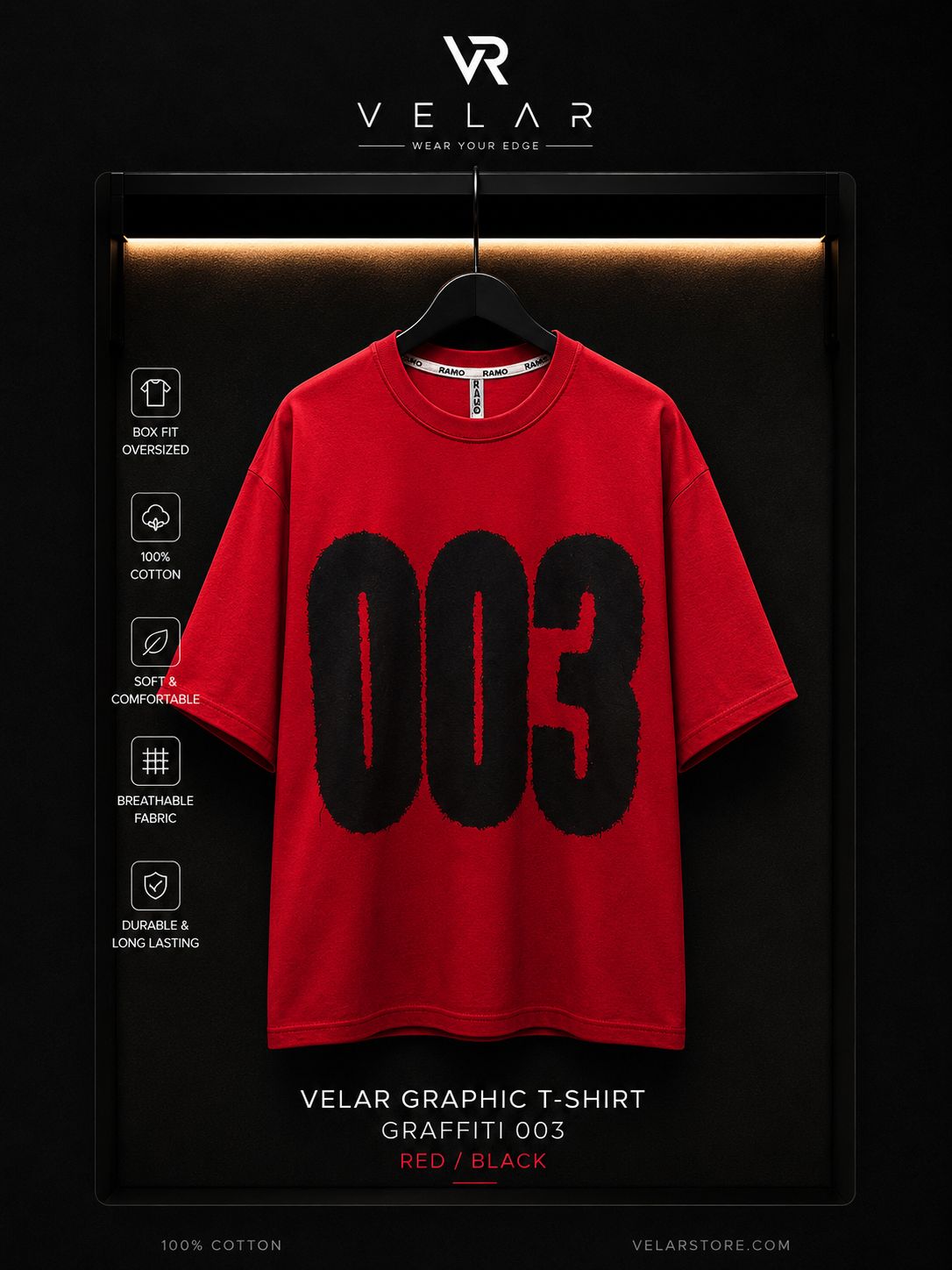 Velar Graphic T-Shirt – Graffiti 003