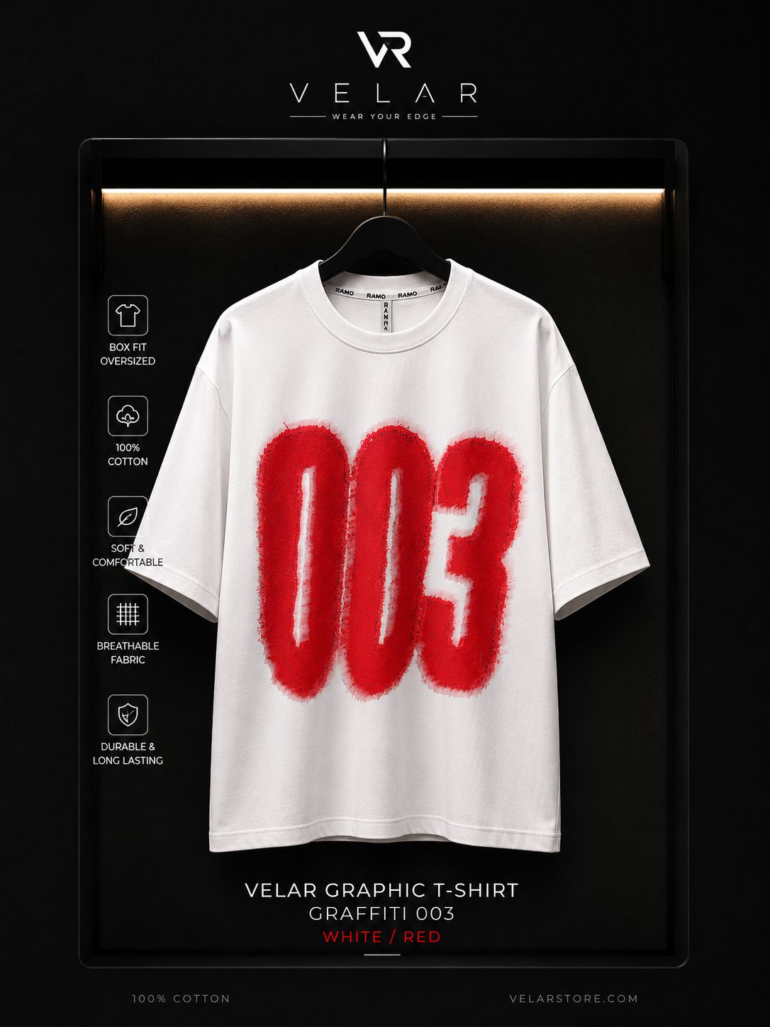 Velar Graphic T-Shirt – Graffiti 003